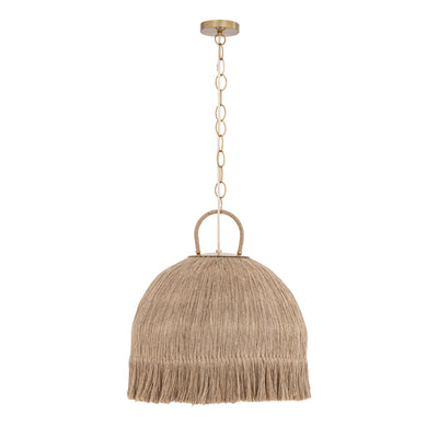 Hula Pendant, Brown Sugar, Large