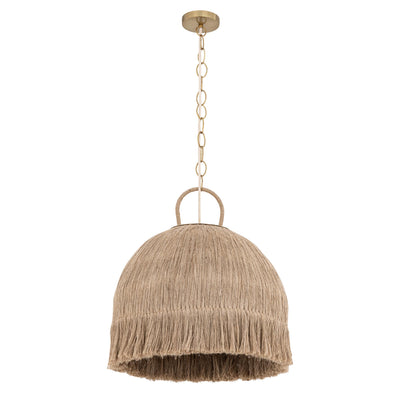 Hula Pendant, Brown Sugar, Large