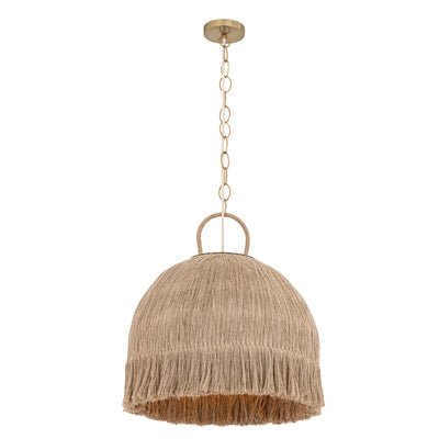 Hula Pendant, Brown Sugar, Large