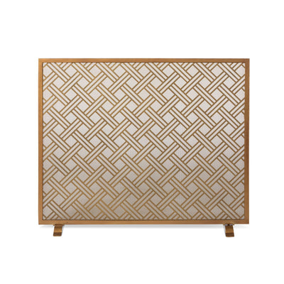 Cross Hatch Fire Screen