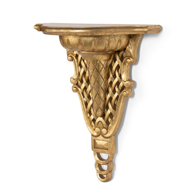 Florentine Wall Bracket, Gold