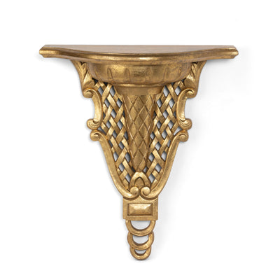 Florentine Wall Bracket, Gold