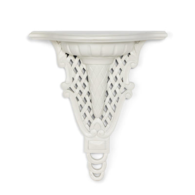 Florentine Wall Bracket, White