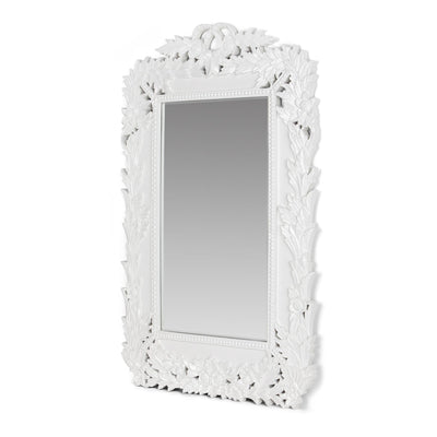 Laurelcrest Mirror, White