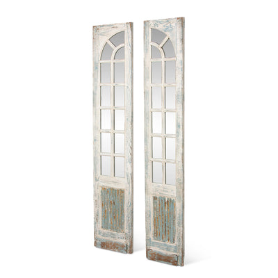 Mirrored Sidelights, Set of 2