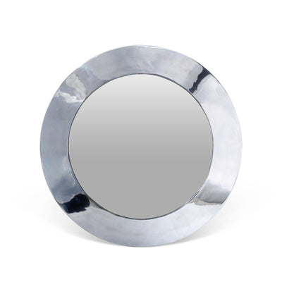 Rubbed Pewter Portal Mirror