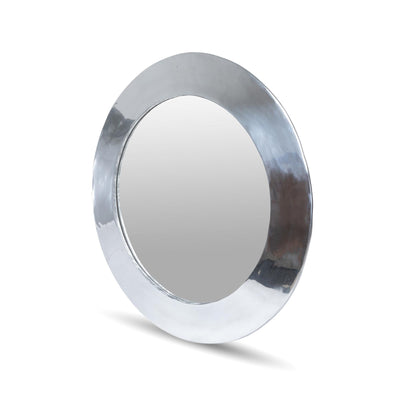 Rubbed Pewter Portal Mirror