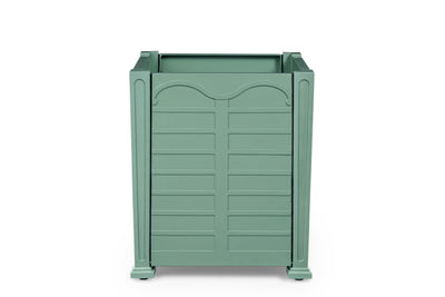 Bay Lake Garden Small Planter, Palm Island Green