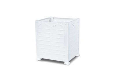 Bay Lake Garden Planter, Large, Hydrangea White