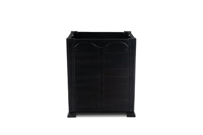 Bay Lake Garden Planter, Large, Jet Black