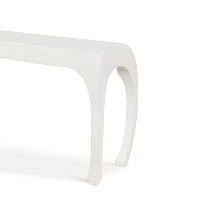 Worth Avenue Console Table, Silk Linen