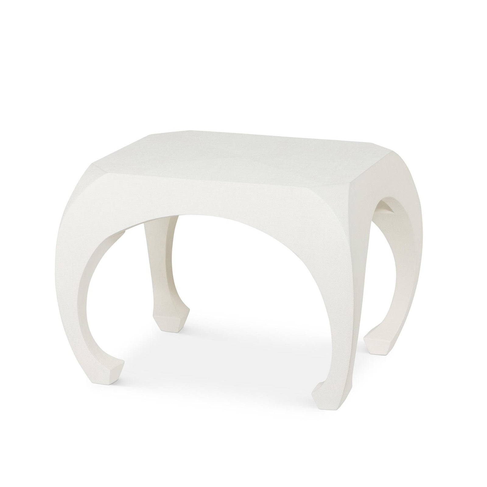 Worth Avenue End Table, Silk Linen