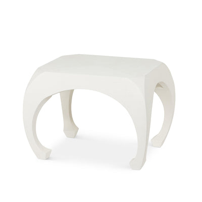 Worth Avenue End Table, Silk Linen