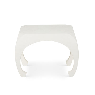 Worth Avenue End Table, Silk Linen