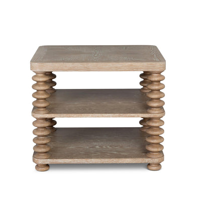 Oak Bluffs Lamp Table, Driftwood