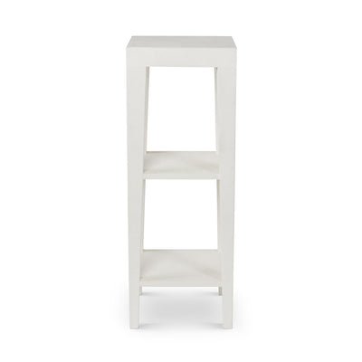 Giraffe Leg Pedestal, Silk Linen