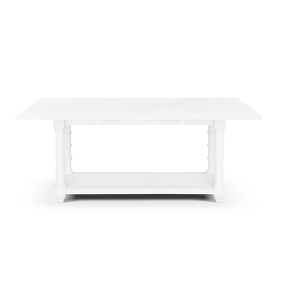 Bimini Drop Leaf Table, Whitewash