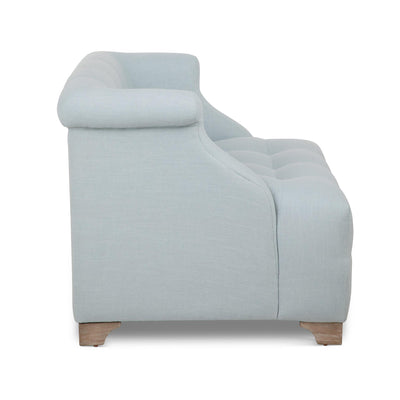 Scroll Arm Occasional Chair, Serene Sky