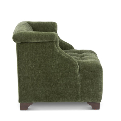 Scroll Arm Occasional Chair, Moss