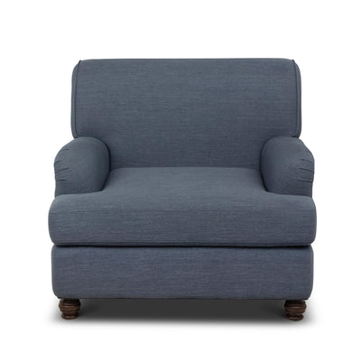 Kenwood Occasional Chair, Heathered Navy