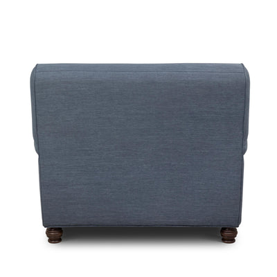 Kenwood Occasional Chair, Heathered Navy