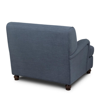 Kenwood Occasional Chair, Heathered Navy
