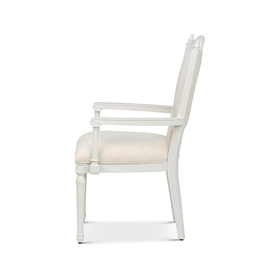 Winthorpe Armchair, Whitewash