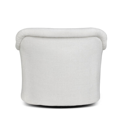 Bella Swivel Chair, Ivory