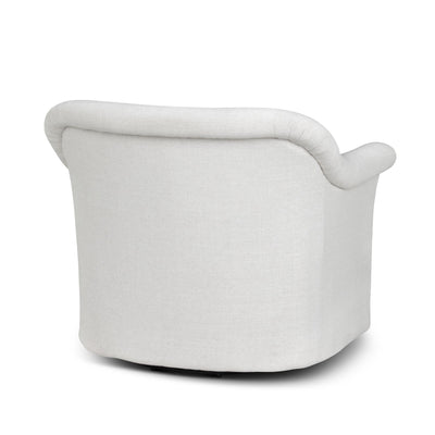 Bella Swivel Chair, Ivory