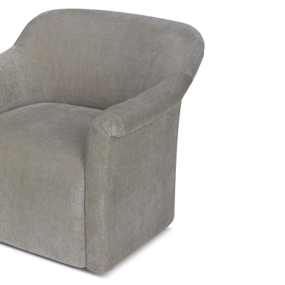 Bella Swivel Chair, Putty