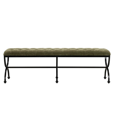 Gallery Long Bench, Jet Black