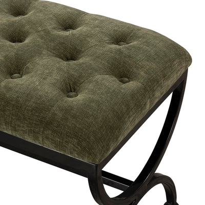 Gallery Long Bench, Jet Black