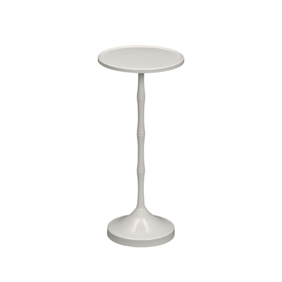 Colonnade Spot Table, Silk Linen