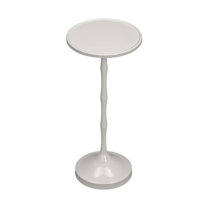 Colonnade Spot Table, Silk Linen