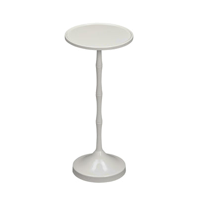 Colonnade Spot Table, Silk Linen