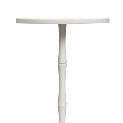 Colonnade Spot Table, Silk Linen