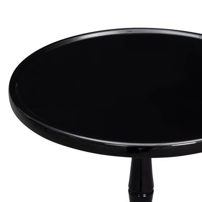 Colonnade Spot Table, Jet Black