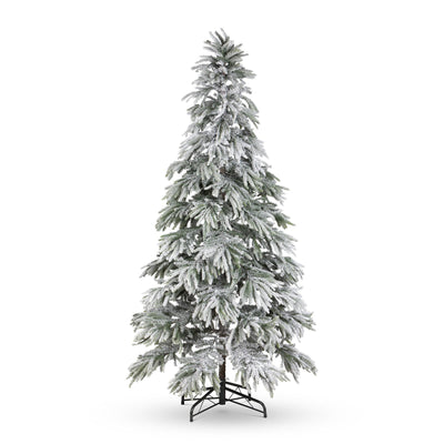 Flocked Down Swept Tree, 9'
