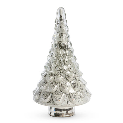 Icy Glass Tabletop Fir Tree, Large