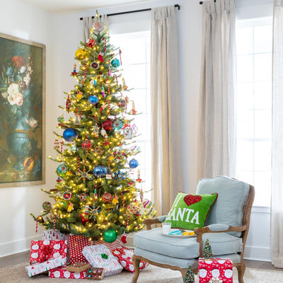 Park Hill Blue Spruce Slim Christmas Tree, 9'