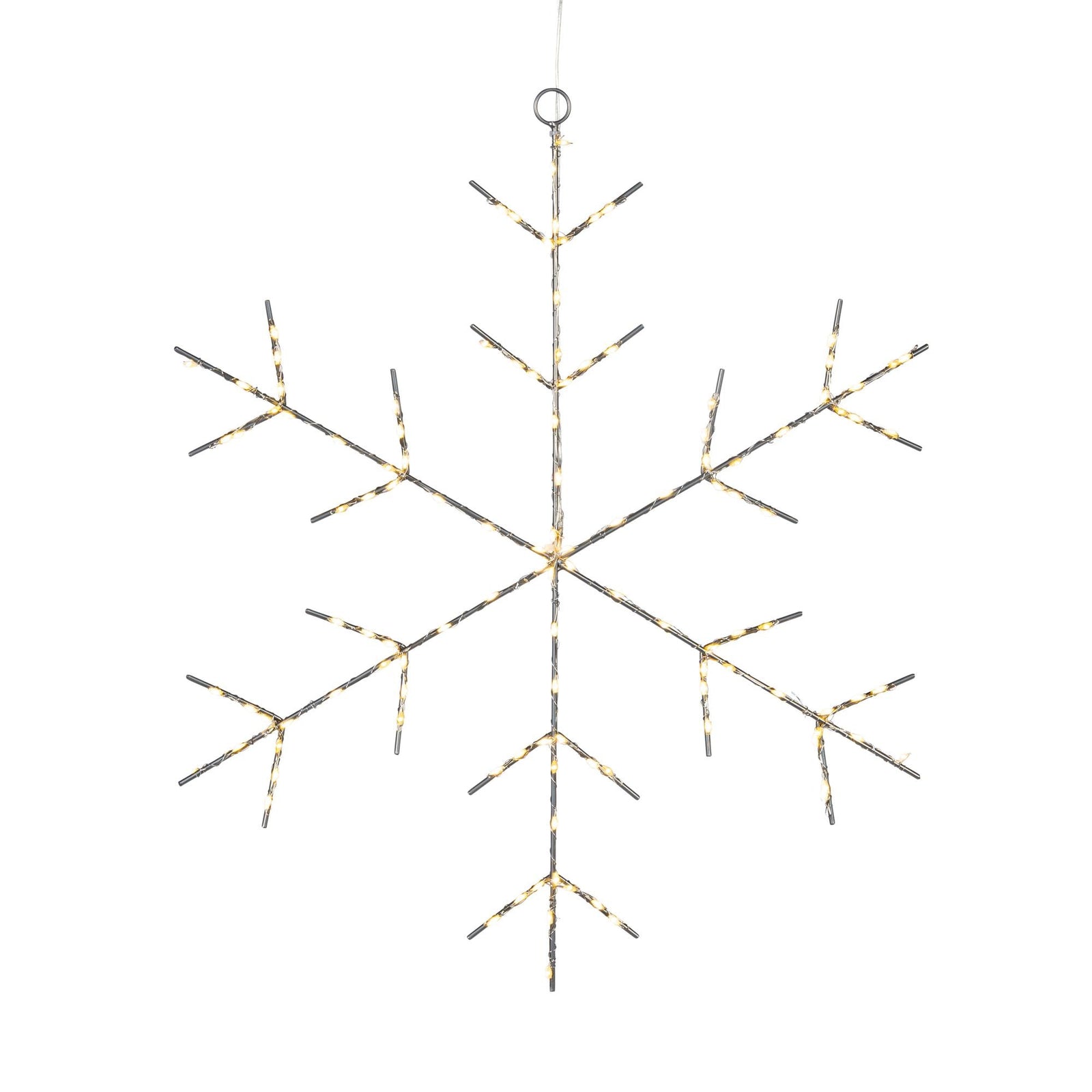 LED Snowflake with Twinkle Lights, 18"D