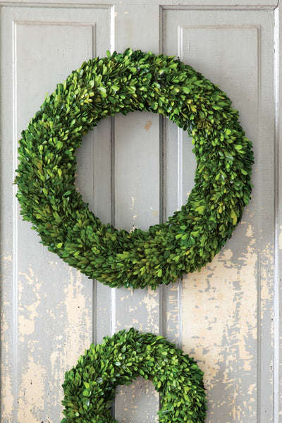 Preserved Boxwood Wreath