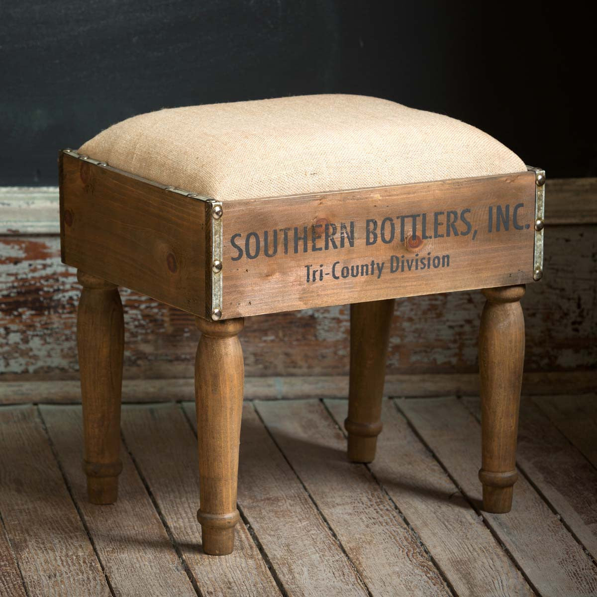 Bottle Crate Foot Stool - The Reclaimed Farmhouse