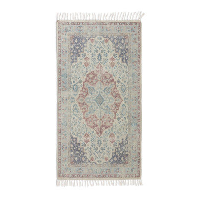 Nutmeg Cotton Printed Rug