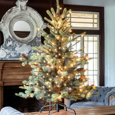 4.5' Blue Spruce Tree with LED
