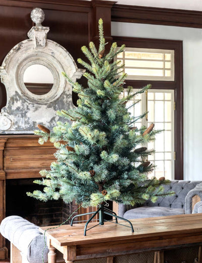 4.5' Blue Spruce Tree with LED