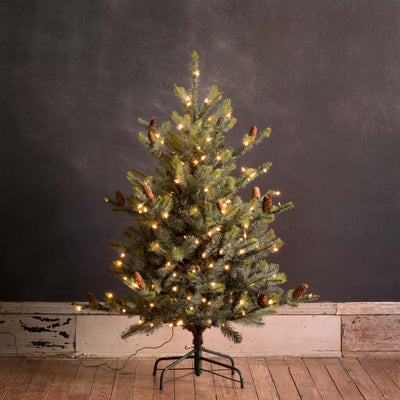 4.5' Blue Spruce Tree with LED
